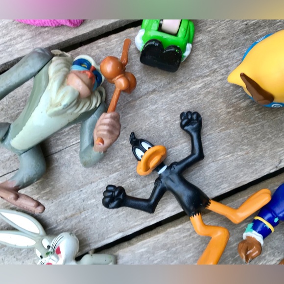 Lot Misc Happy Meal Toys Toy Box Toys Some Vintage Daffy Duck Bugs Burger King - Picture 3 of 8